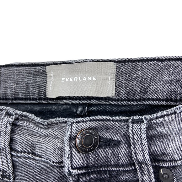 EVERLANE Jeans Ankle Skinny Denim Black - Picture 7 of 8